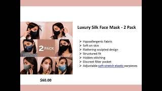 Fabric Face Masks Australia - www.silkmasksaustralia.com