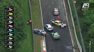 BIG CRASH BMW M4 GT3 Sheldon van der Linde ROWE Racing #99 | ADAC 24H RAVENOL NÜRBURGRING 2024