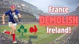 IRELAND vs FRANCE REVIEW! | Men’s Six Nations 2025