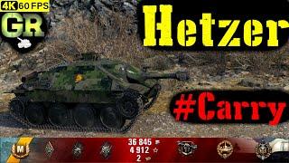 World of Tanks Jagdpanzer 38(t) Hetzer Replay - 12 Kills 2.2K DMG(Patch 1.4.1)