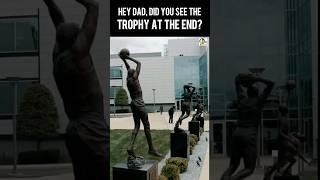 Allen Iverson's new statue LOOKS GREAT but is it too small or just... right?  @THE ANSWER #reaction