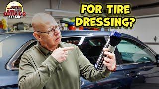 Revealing the New Obsessed Garage Tire Dressing Brush