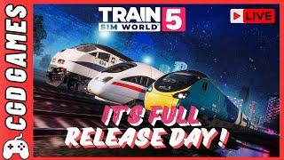 LIVE !! | Train Sim World 5 | Full Release day | #TSW5