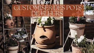 DIY | On customise des pots de fleurs