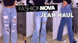 Fashion Nova Jeans Try-On Haul | SIZE 7