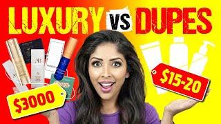 $3000 Luxury Skincare Vs Dupe that Works BETTER