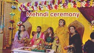 Mehndi ceremony | Pakistani Mehndi vlog @MeinHiraNaz-Familyvlog