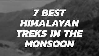 7 Best Himalayan Treks in Monsoon #shorts | Himachal Treks | Kashmir Treks
