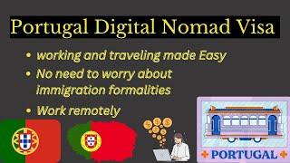 Portugal Digital Nomad Visa 2023 | Visa for freelancers and Entrepreneurs | Work Remotely