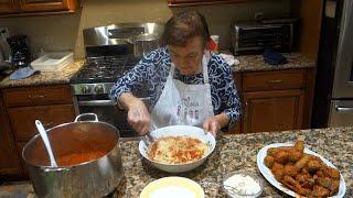 Italian Grandma Makes Sunday Sauce