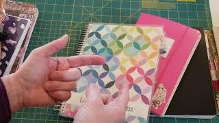 Quilt Journal Update and How to Use a Journal/Junk Journal