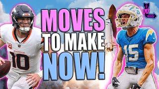 7 Dynasty Moves To Make Right Now! - Dynasty Fantasy Football (Ladd McConkey/Zay Flowers/Bo Nix)