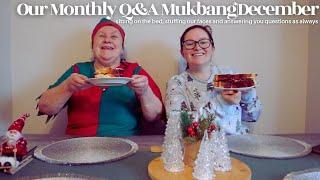 Our Monthly Q&A Mukbang|December