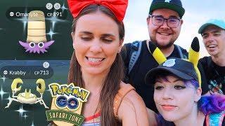 SHINY COMEBACK in the LAST 30MIN!! Sentosa Safari Zone Pokémon GO