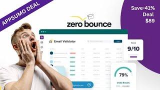 ZeroBounce Appsumo Review and Demo | Accurate, Fast & Secure e\Email Validation Service | Deal $89