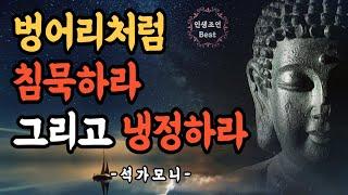 부처님의 가르침 명언 120문장ㅣ불교철학ㅣ석가모니의 인간 관계 처세에 대한 인생 조언ㅣ석가모니의 부처님 명언ㅣ침묵하고 냉정하게 살아라ㅣ불교 오디오북ㅣ현명하고 지혜로운 사람