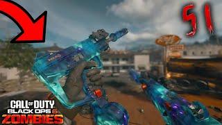 The NEW Akimbo SMG in BO6 Zombies Easy Round 50 SOLO OP Loadout