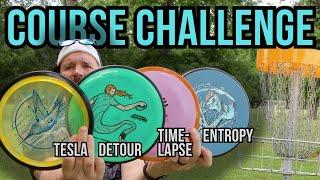 PUTTING MVP DISCS TO THE TEST: Course Challenge (Detour, Tesla, Time-Lapse and Entropy)