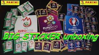 PANINI 160 Sticker UEFA CUP ´16, ´12, ´08 new stickers new Paninialbum