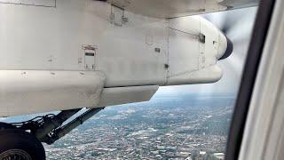 Air Canada Express Bombardier Q400 Landing at Montréal Trudeau Airport | YTZ-YUL