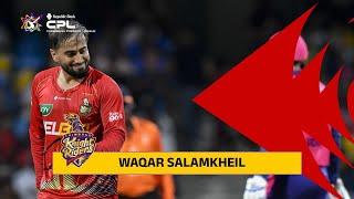 SENSATIONAL Waqar Salamkheil's Best Moments | CPL 2024