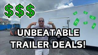 Lane Morgan's Trailer Rundown: Killer Deals on 8.5x24 Polycore Car Hauler Trailers!