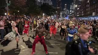 Thriller Dance - Michael Jackson - New York City Halloween Parade 2024