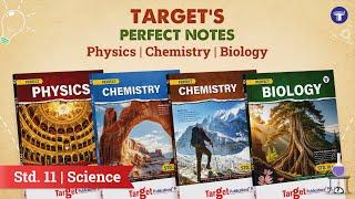 Std. 11 Perfect Physics, Chemistry & Biology | Target Publications