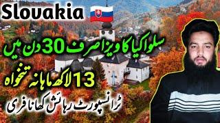 Slovakia work visa 2024 || Slovakia jobs apply process