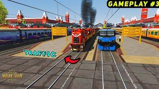 Indian Train Simulator Super Heavy Traffic Gameplay  | Ultra Mode | Highbrow Interactive |