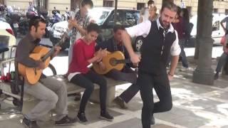 Flamenco in Granada - street performance