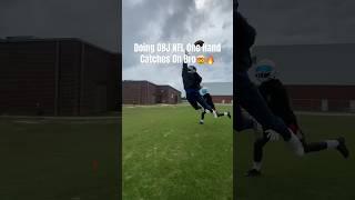 Doing OBJ NFL One Hand Catches On Bro Vol 7  #fyp #shorts #football