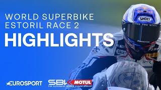 Dominant Win!  | WorldSBK Race 2 Estoril | 2024 World Superbike Highlights