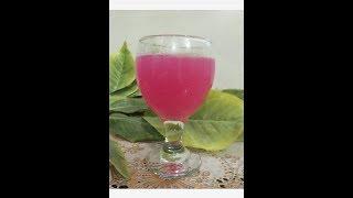 Falsa juice recipe, Falsay ka sharbat. Falsa juice at home. Easy home made juice