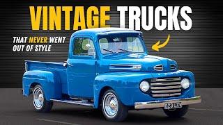 10 Vintage Trucks That Never Went Out of Style - The Classic Trucks