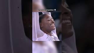You know you're cooked when she's the final competitor #gymnastics #sports #simonebiles #tumbling