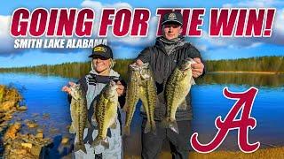 Going for the WIN at Smith Lake! - Alabama Bass Fishing Team