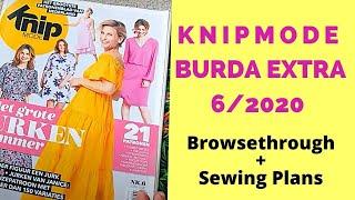 Knipmode 6/2020 Dutch Sewing Magazine Browsethrough | Burda Extra 6/2020