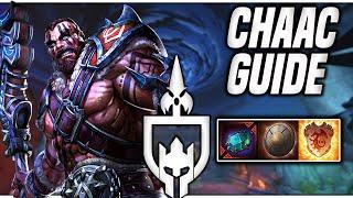 Smites Safe And Effective Solo Laner! | Chaac Guide