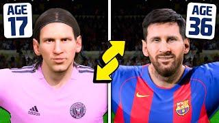 I Put Messi's Career in Reverse