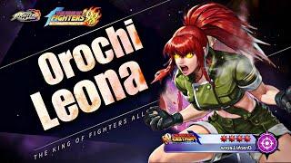 [KOF ALLSTAR] New UE Fighters ['98 UM Orochi Leona]