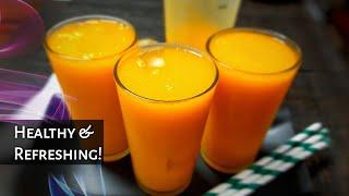 How To Make Healthy Mango Juice Quickly | Easiest Mango Juice Recipe | Cool Mango Drink