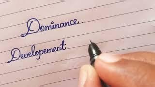 Clean cursive handwriting practice for beginners || Handwriting tutorial || #cursive #handwriting