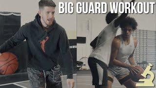 Intense BIG Guard Workout with College Hoopers | Improve Contact Finishing, Short Jumpers, More!