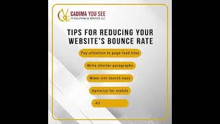 Tips to Reduce the Bounce Rate of Website!