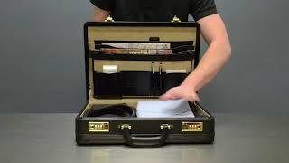 The Turner Leather Attache Briefcase for Men - The Real Leather Company