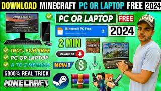  MINECRAFT DOWNLOAD PC | HOW TO DOWNLOAD MINECRAFT FOR FREE ON PC & LAPTOP | MINECRAFT PC INSTALL