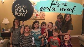 Large Family VLOG || Gender Reveal Baby #10