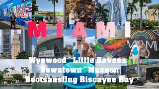 Miami Florida Sehenswürdigkeiten in Little Havana Wynwood Downtown Biscayne Bay Museen Highlights