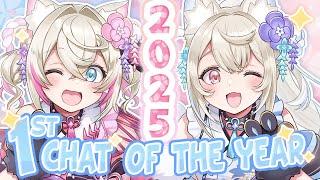 【NEW YEAR CHATTING】celebrate the 1st moments of 2025 together   【FUWAMOCO】